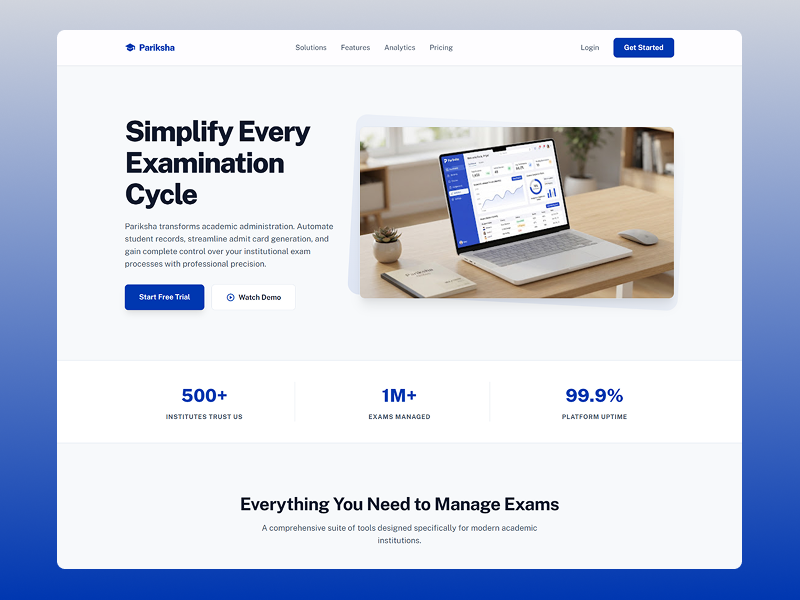 Pariksha - Exam Management System